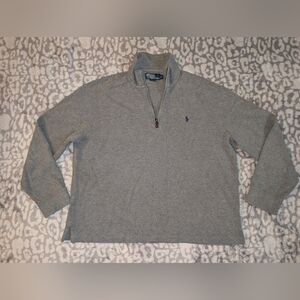 Polo Ralph Lauren Men's Gray Zip-Up Sweater